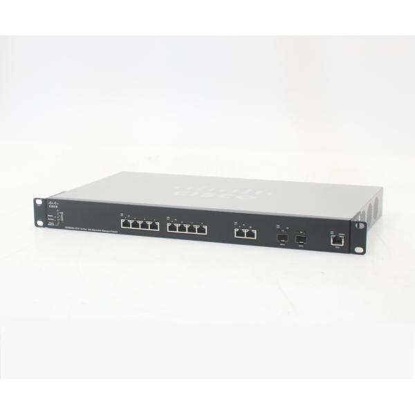 Cisco SG350XG-2F10-K9 V01 10ポート10GBASE-T 2ポートSFP+搭...