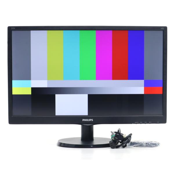 モニター PHILIPS 243V5Q 23.6インチ非光沢MVAパネル フルHD 1920x108...