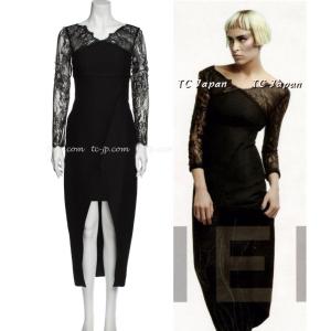 TODAYFUL◇Pencil Pile Dress/ノースリーブワンピース/38/ポリエステル