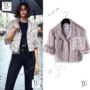 シャネル トップス パーカー CHANEL ネイビー ブルー ラメ ノースリーブ シルク ニット カール・ラガーフェルド 超美品 36 38 シャネル トップス パーカー CHANEL ネイビー ブルー ラメ シルク