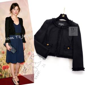 CHANEL（シャネル） トップス ブラック カシミア シルク セレブの 