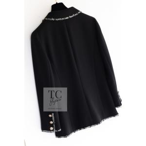 シャネル ジャケット CHANEL ブラック ...の詳細画像4
