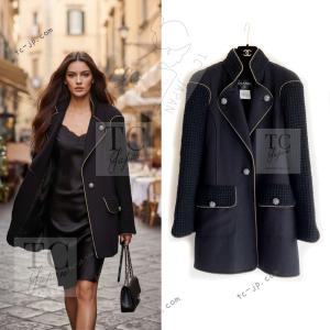 CHANEL（シャネル） ジャンプスーツ P71491K10289 ブラックxマルチ