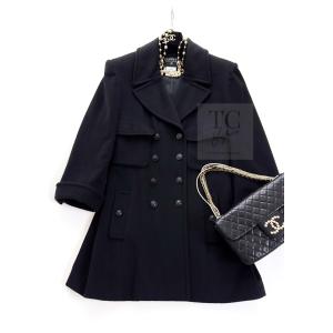 CHANEL（シャネル） ロゴボタン アンゴラ混 ウール ツイード ダブル