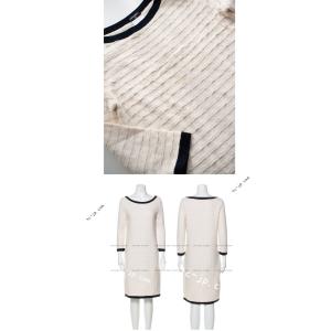 シャネル ワンピース CHANEL アイボリー...の詳細画像2