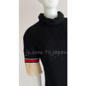 シャネル ワンピース CHANEL ブラック ...の詳細画像4