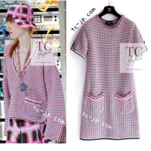 CHANEL シャネル ワンピース 49万 ブラック カシミア 100% ココ CHANEL シャネル ワンピース 49万 ブラック カシミア 100% ココ