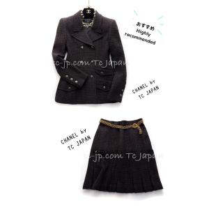 CHANEL（シャネル） ヴィンテージ ジャケット スーツ ブラック グレー