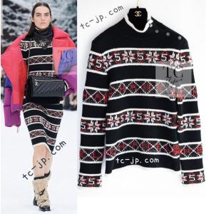 CHANEL（シャネル） ケーブルセーター ニット ウール カシミヤ  