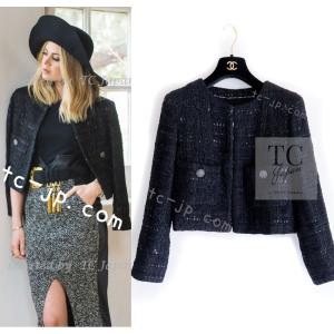 CHANEL（シャネル） カメリアボタン付き ブランドオフ コットン デニム  