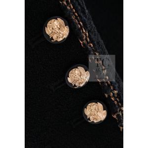シャネル ジャケット CHANEL ブラック ...の詳細画像4