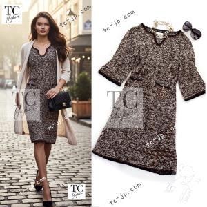 シャネル トップス パーカー CHANEL ネイビー ブルー ラメ ノースリーブ シルク ニット カール・ラガーフェルド 超美品 36 38 CHANEL（シャネル） トップス パーカー ネイビー ブルー ラメ