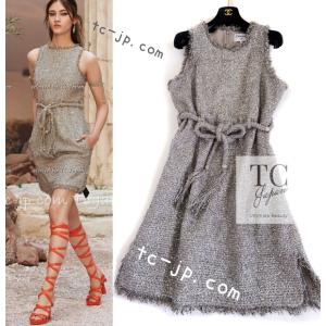 シャネル CHANEL ココマーク ニットワンピース フクロウボタン