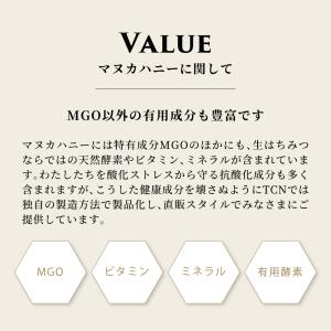 マヌカハニー ウルトラグレード MGO1300...の詳細画像3