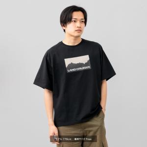 ランドクルーザー×NANGA ルーズフィットTシャツ（BLACK）｜LAND CRUISER COLLECTION