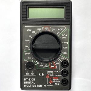 電圧測定に デジタルマルチテスター 測定器 計測機器 直流 交流 抵抗 DT-830B｜tctc