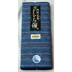 阿波しじら織 木綿着物 着尺 反物 003 全40柄以上 阿波正藍しじら織