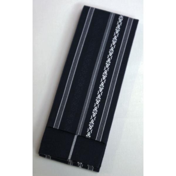 角帯 献上柄 紺 綿角帯 浴衣帯 袴下帯 お祭り用品 阿波踊り用品 日本製