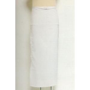裾除け 白 L 腰布・紐付 裾除 オールシーズ...の詳細画像1