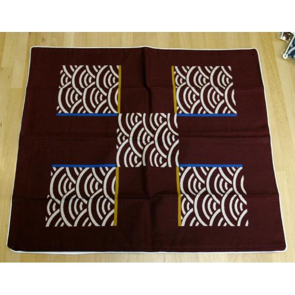 座布団カバー ５５×５９ 七瀬 銘仙判 日本製 綿100％