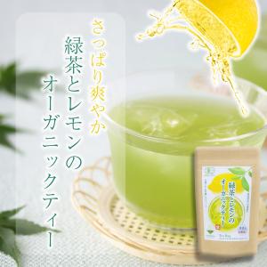 フレーバーティー フルーツティー フレーバー緑茶 水出し レモン お茶 緑茶 ティーバック ティーバッグ オーガニック 有機 さわやか 山英 3g × 12個入 1袋｜tea-yamaei