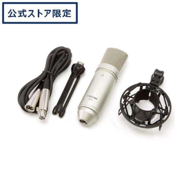 TASCAM(タスカム) TM-80 コンデンサーマイク 単一指向性 48Vファントム電源 高音質 ...