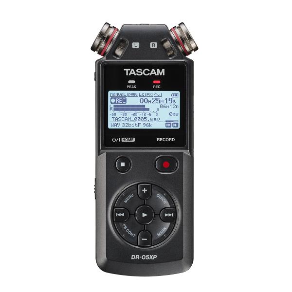 TASCAM(タスカム) DR-05XP 32ビットフロート録音対応 ステレオポータブルレコーダー ...