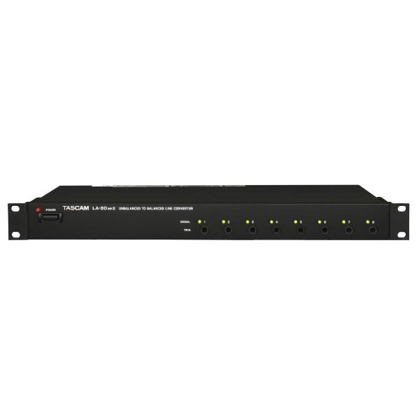 TASCAM アンバランス/バランスラインコンバーター   LA-80MKII