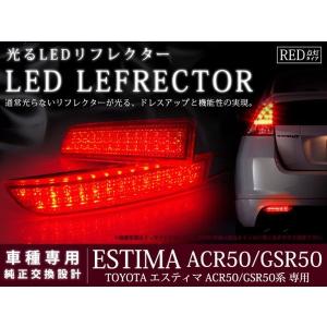 エスティマ 50系 前期 後期 ハイブリッド LED リフレクター