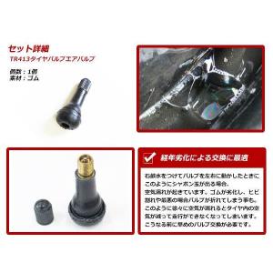 メール便 TR413 エアバルブ ストレート ...の詳細画像1