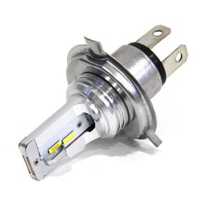 車検対応 ホンダ スーパーカブ110 ja10 12V H4 Hi/Lo LEDヘッドライト バルブ バイク用 ファンレス 1灯分 消音 2000lm 純正交換 6500K｜teal-shopping