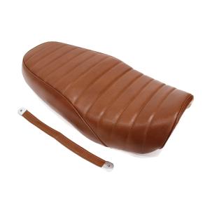 バリオス1型 BALIUS250 I型 タックロールシート 本革 カワサキ バリオス I型 91-96 ブラック 黒色 皮 レザー タックロール