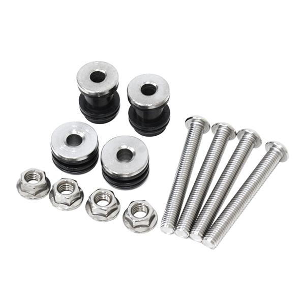 ハーレー クイックリリース シーシーバー ドッキング デタッチャブル ハードウェア キット 取り外し...