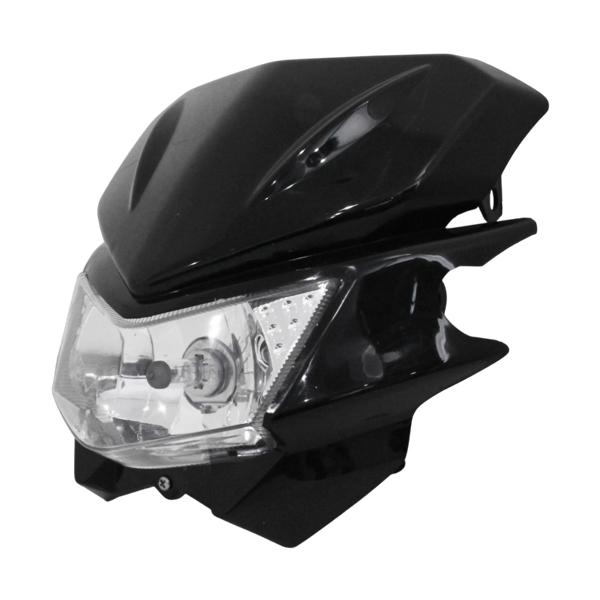 YAMAHA ヤマハ ヘッドライト カウル ブラック WXR100 モタード CRM50 CRM80...