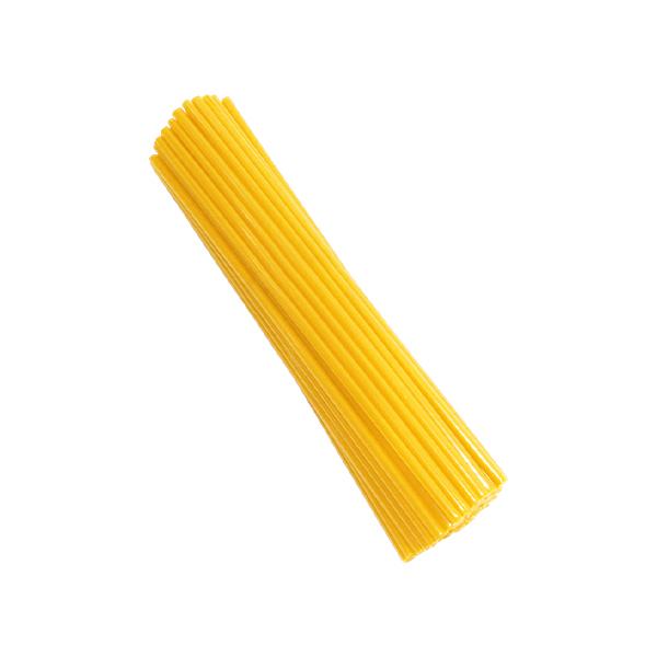 ホイールのドレスアップに！！☆新品☆スポークスキン スポークラップ イエロー 黄 前後 72本セット...