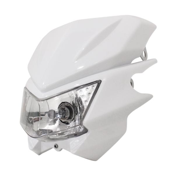 YAMAHA ヤマハ ヘッドライト カウル ホワイト WXR100 モタード CRM50 CRM80...