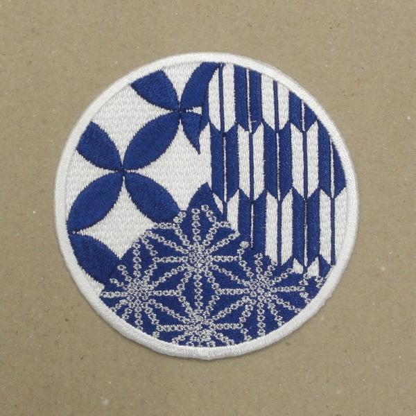 ポジショニング　ワッペン大（8ｃｍ刺繍）