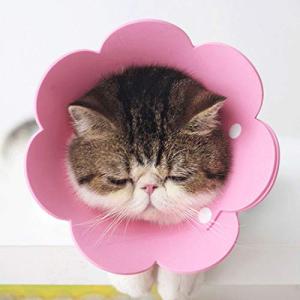 Bidason エリザベスカラー 猫 犬 軽量 可愛い ソフト 調節可能 小型犬用 ペット用品 2枚/3枚 四季適用