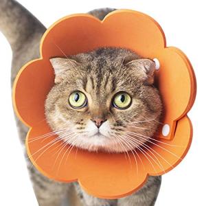 Bidason エリザベスカラー 猫 犬 軽量 可愛い ソフト 調節可能 小型犬用 ペット用品 2枚/3枚 四季適用