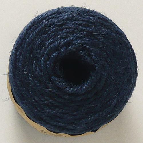 あさひも 日本製ジュート（黄麻）１００％の環境に優しい麻ひも ＜インディゴ＞ 国産