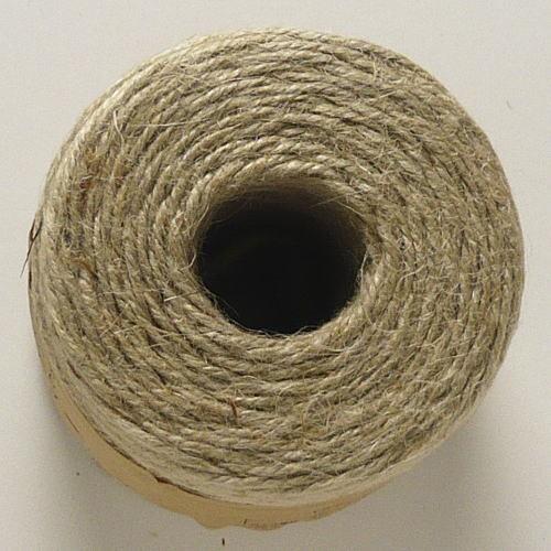 あさひも 日本製ジュート（黄麻）１００％環境に優しい麻ひも ＜インディゴ＞ 生成り 国産
