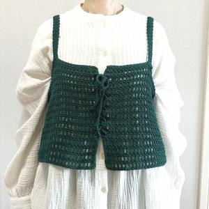 編みもの キット キャミソール 初心者 夏糸 ...の詳細画像2