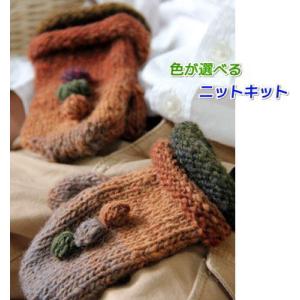 毛糸専門店 手編みオーエン屋 手袋のニットキット 編み針セット 秋冬のニットキット Yahoo ショッピング