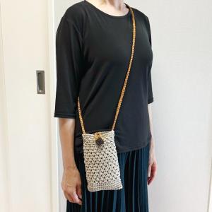 編みもの キット バッグ 毛糸 夏糸 ロビンと...の詳細画像3