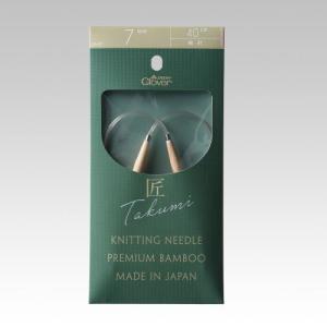 匠 輪針-Ｓ ４０ｃｍ　ジャンボ７ミリ８ミリ　竹製 クロバー