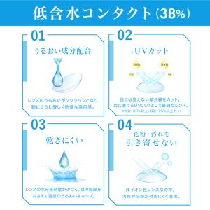 【UVカット・うるおい成分】コンタクト ワンデ...の詳細画像1