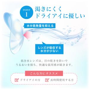 【近視・遠視選べる!!】 コンタクト ワンデー...の詳細画像3