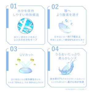【新発売】コンタクトレンズ シリコーン 2we...の詳細画像4