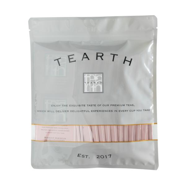 TEARTH (ティーアース) ハーブティー ローズヒップハイビスカス ティーバッグ 個包装 28袋...