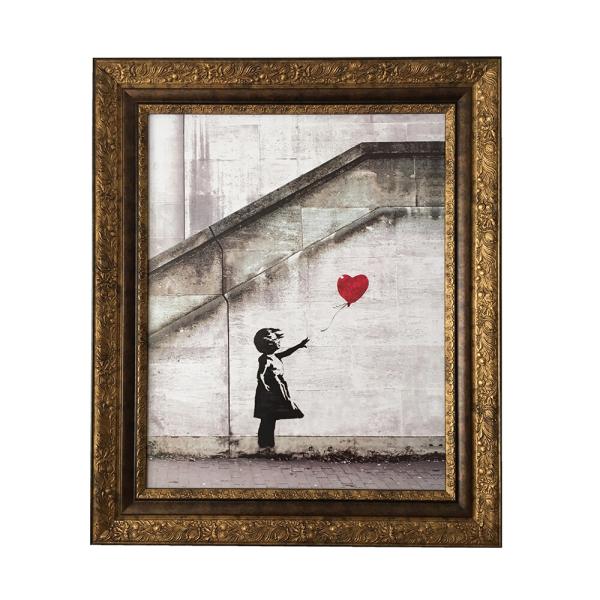 バンクシー 「Banksy Love is in the Bin」　・・誕生日・クリスマス・新生活・...